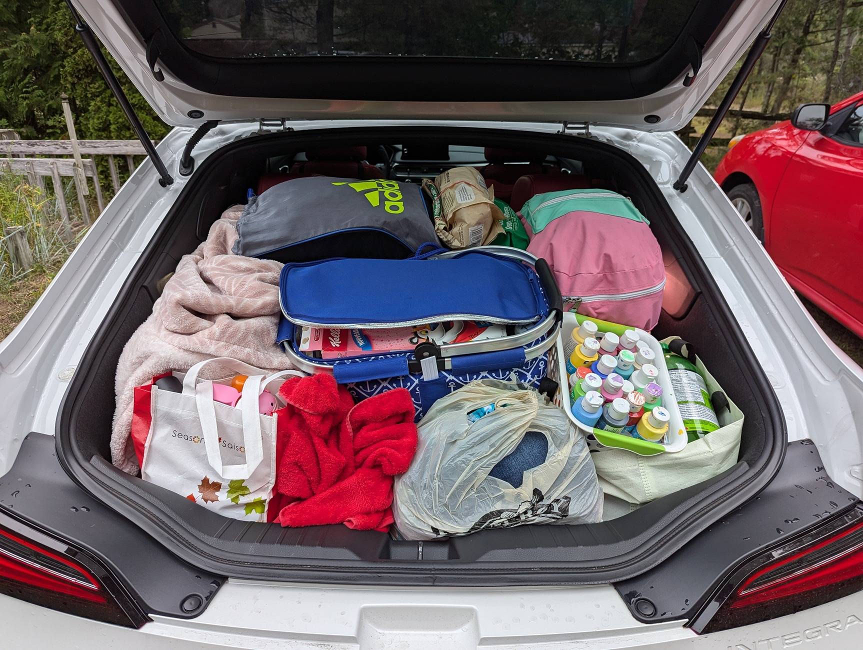 Acura Integra What does the Integra's 24.3 cu. ft. of cargo space actually mean in real world situations... PXL_20240818_235247721