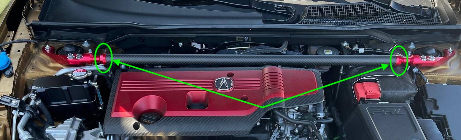 Acura Integra Tool to tighten SiriMoto strut bar Integ_21