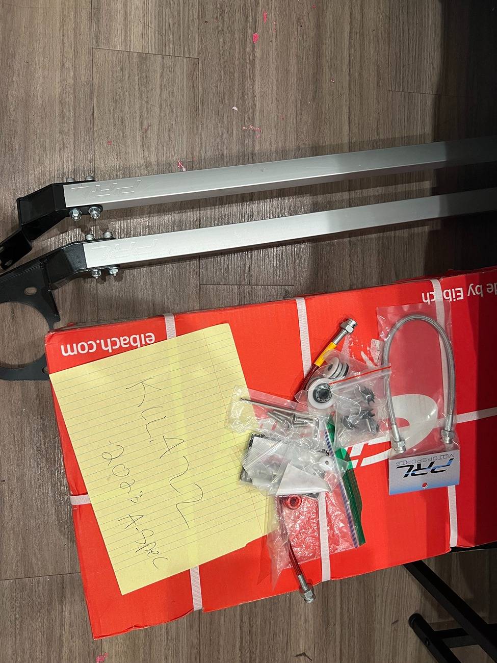 Acura Integra Sold Car ('23 Aspec)BRAND NEW IN PACKAGING '23 Suspension (Eibach Spring, PRL Front/Rear Strut, PRL Shifter bush/Cable bush, Stainless Clutch Line) IMG_5728