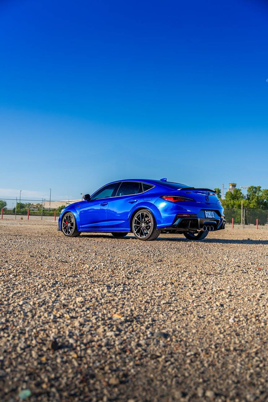 Acura Integra Glamour shots of Apex Blue Pearl type_s-00542
