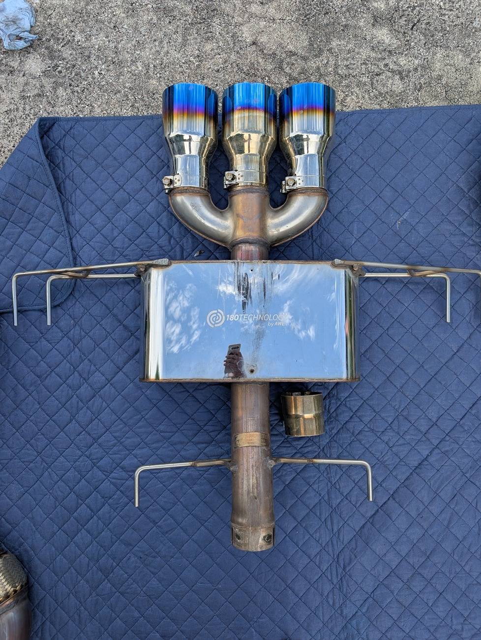 Acura Integra [FL] AWE Touring Exhaust for DE5 w/ Burnt titanium tips PXL_20250630_223628296