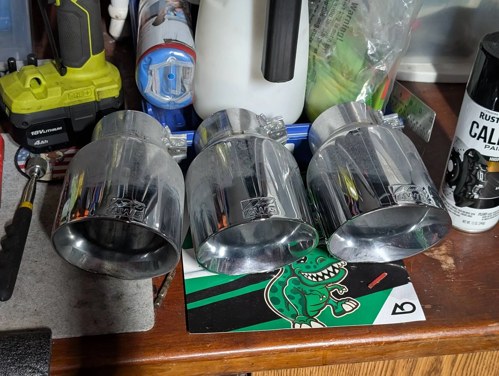 Acura Integra [FL] AWE Touring Exhaust for DE5 w/ Burnt titanium tips PXL_20250704_042649351