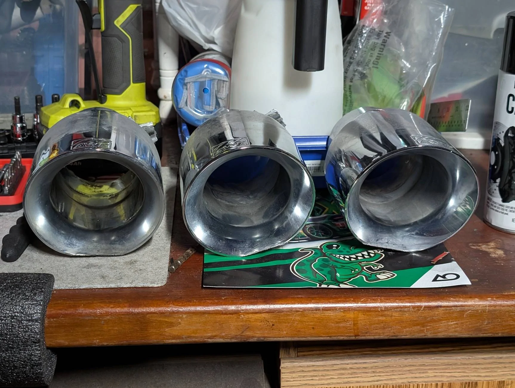 Acura Integra [FL] AWE Touring Exhaust for DE5 w/ Burnt titanium tips PXL_20250704_042721984