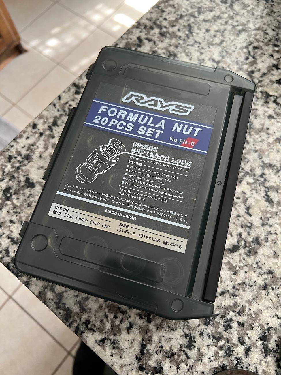 Acura Integra 5x120 RAYS Gramlights 57DR 18x9.5 +38 with tires and lugnuts for sale IMG_7237