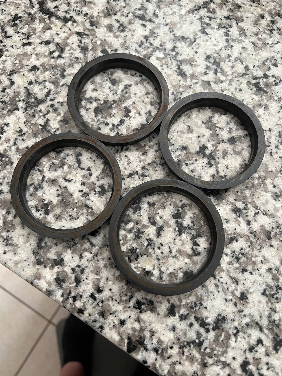 Acura Integra 5x120 RAYS Gramlights 57DR 18x9.5 +38 with tires and lugnuts for sale IMG_7236