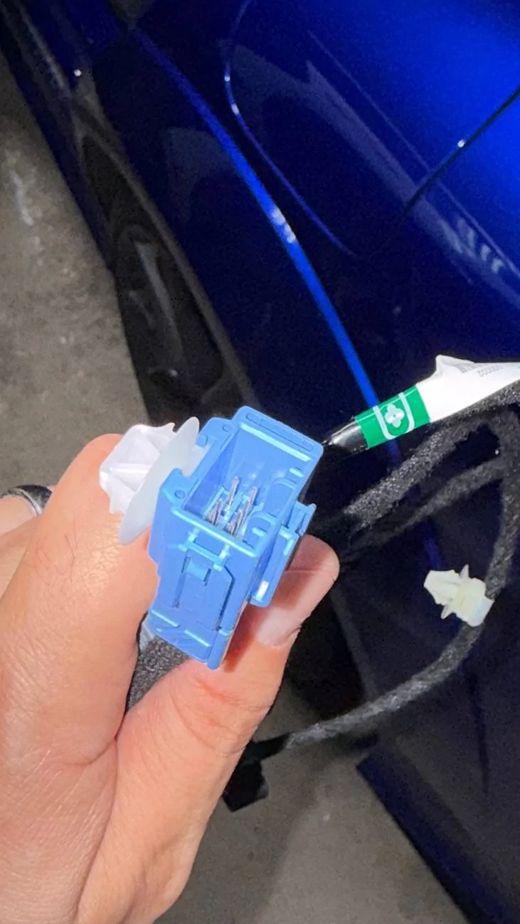 Acura Integra Rear AC vents part kit from 2022 Civic IMG_2271