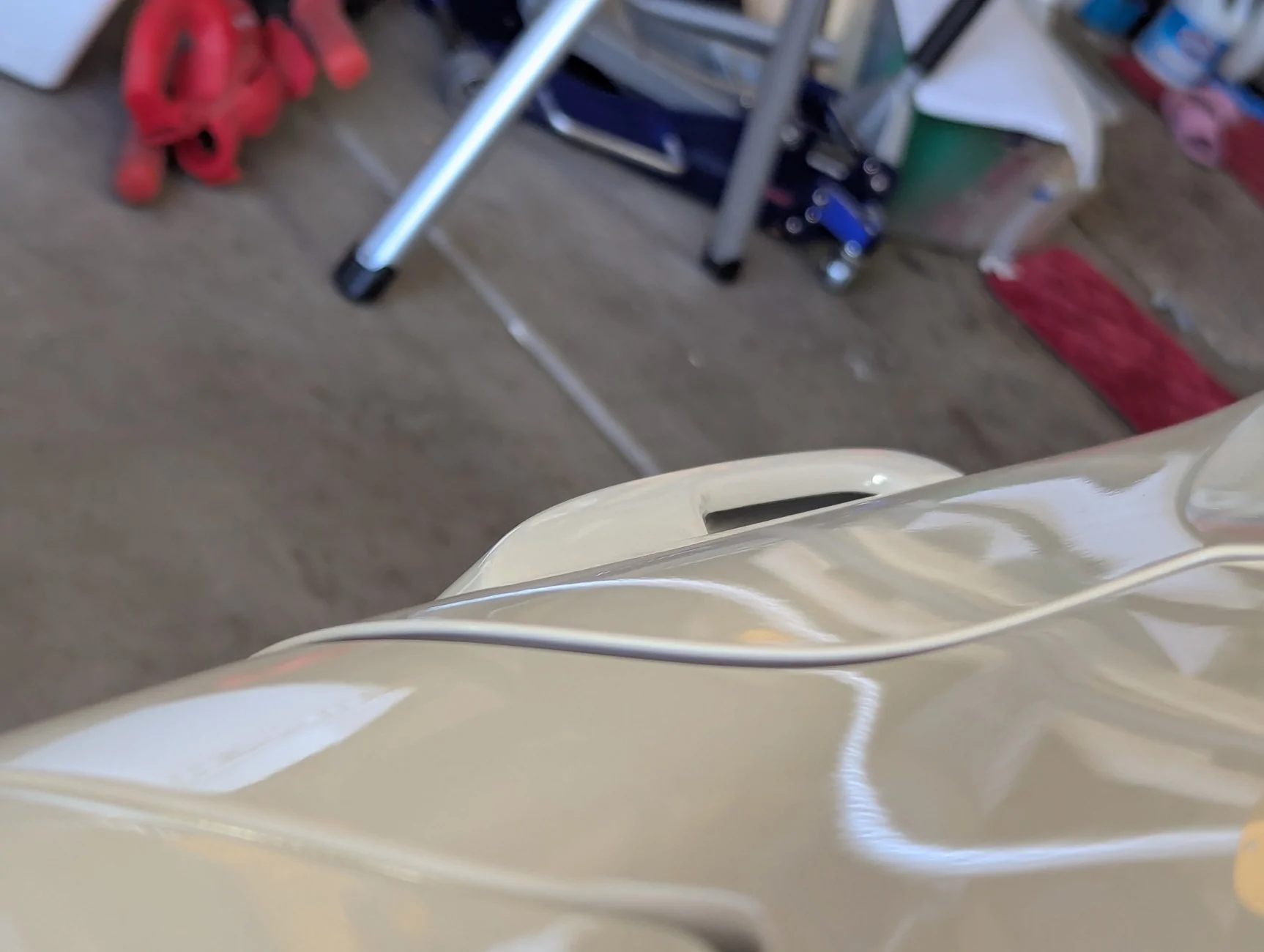 Acura Integra Rear widebody stick-on starting to peel off 1000005904