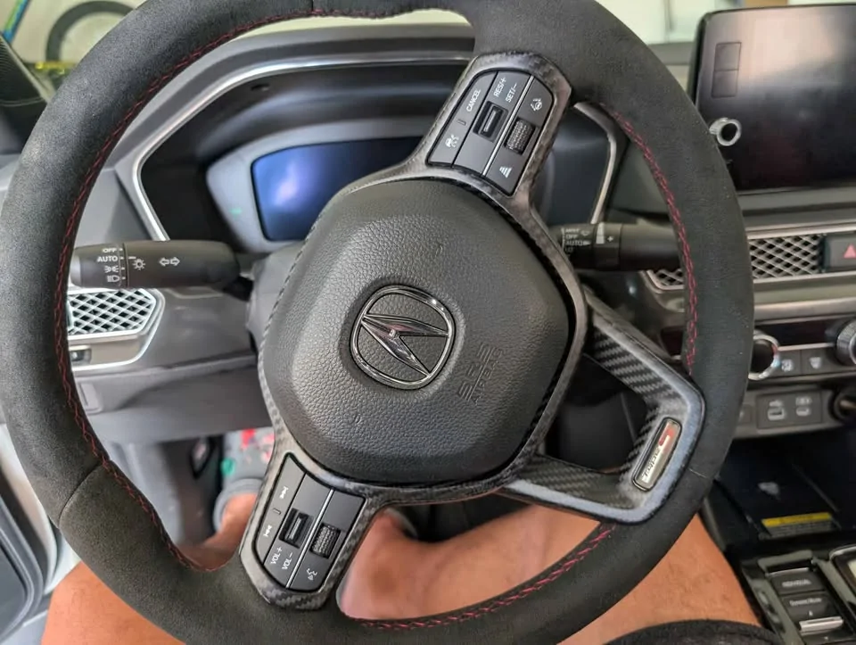 Acura Integra FS: 2023+ Acura Integra/Type S Jogon Matte Carbon Fiber Interior Trim 513885236_1996227867862580_4609842611196828048_n