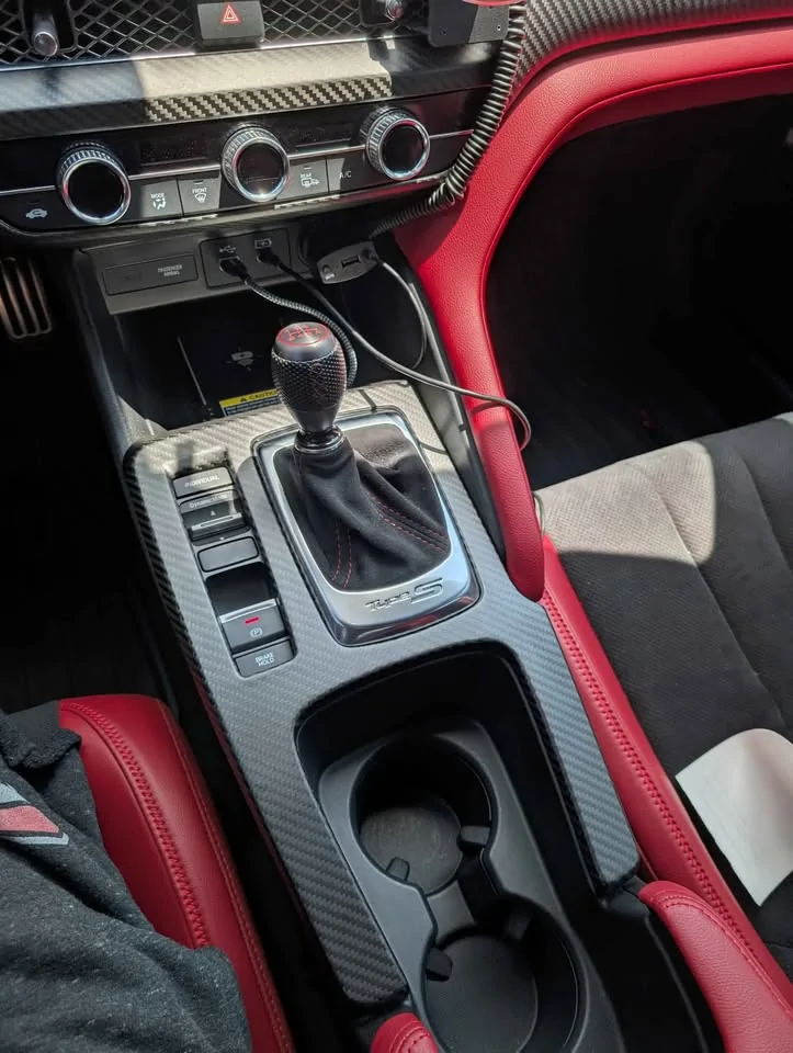 Acura Integra FS: 2023+ Acura Integra/Type S Jogon Matte Carbon Fiber Interior Trim 489371596_1797067837543667_4594780979461807041_n