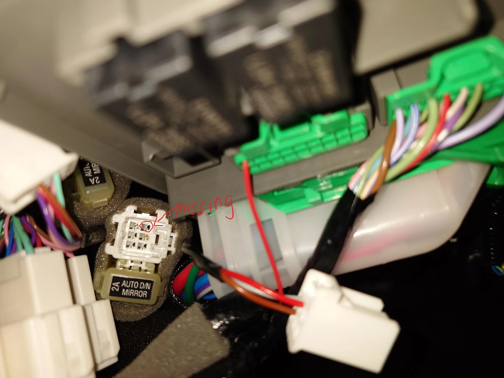 Acura Integra Rear AC vents part kit from 2022 Civic 20250731_171833