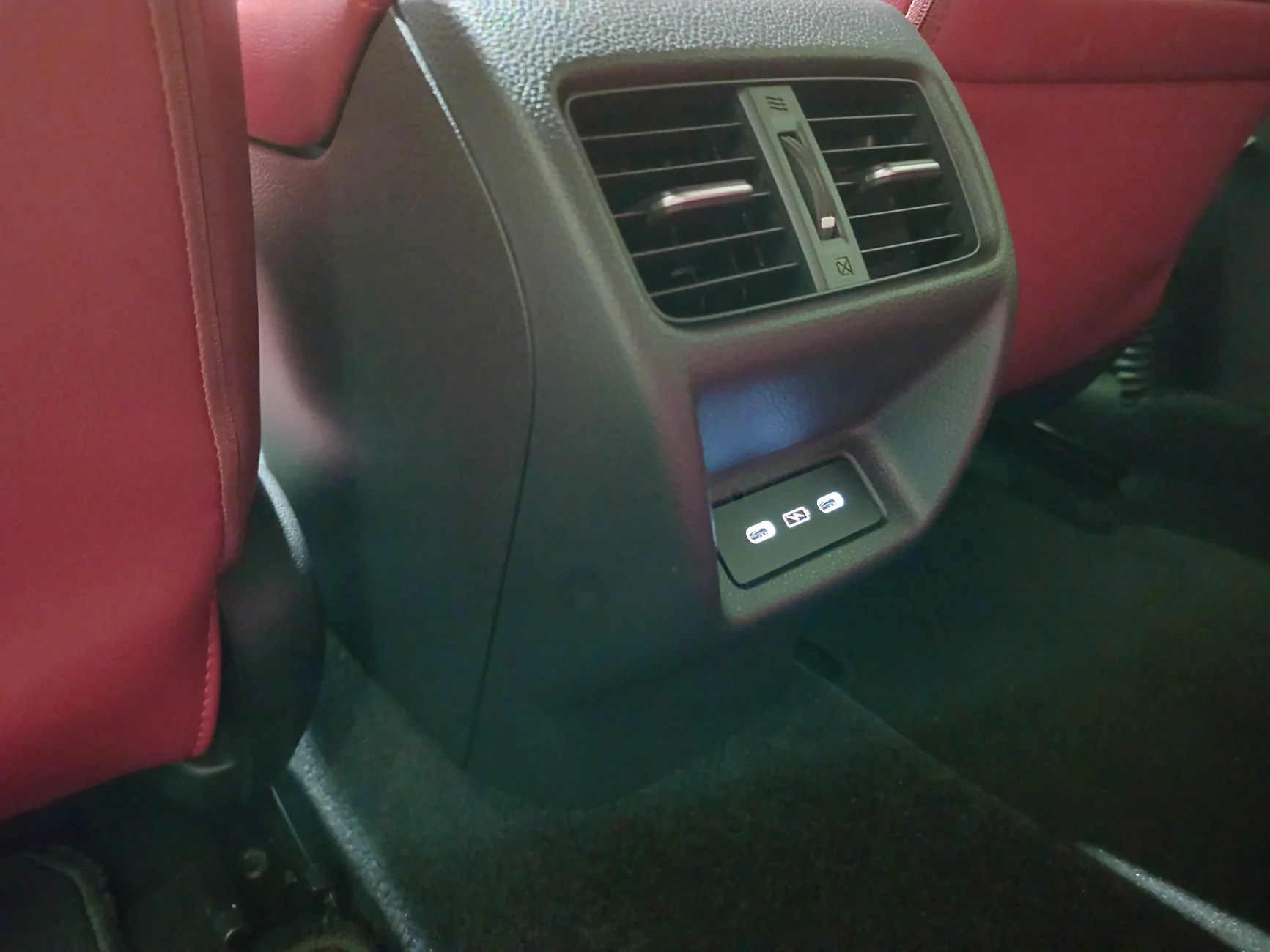 Acura Integra Rear AC vents part kit from 2022 Civic 1754009133255-y