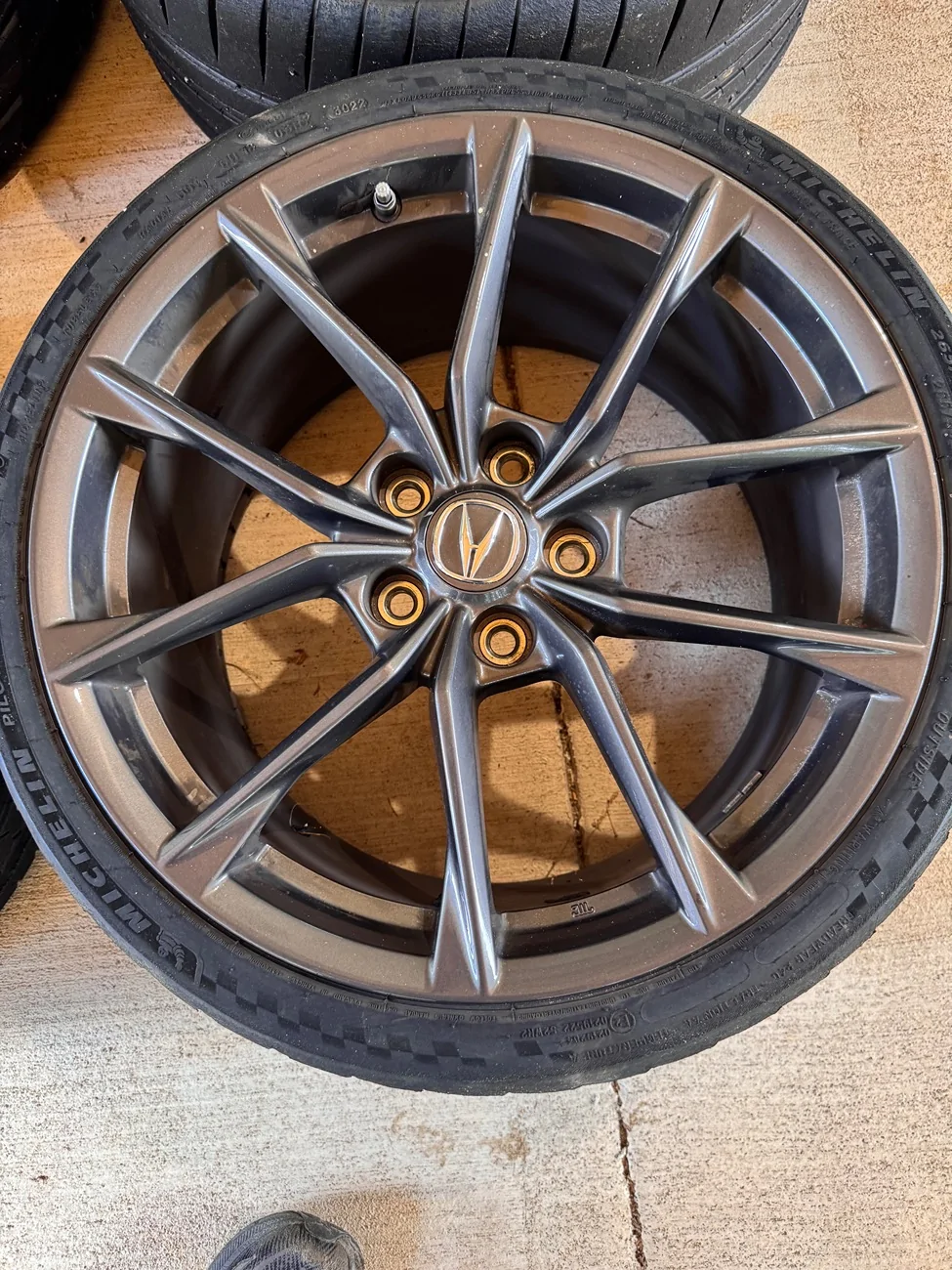 Acura Integra FS: OEM Wheels w/ Michelin Pilot Sport Cup 2 Tires and TPMS IMG_3154