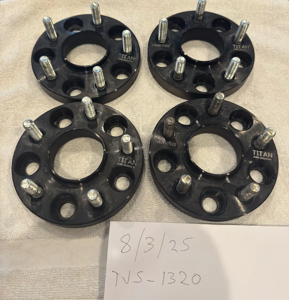 Acura Integra Titan Accessories - 20mm bolt-on wheel spacers - set of 4 spacers_01