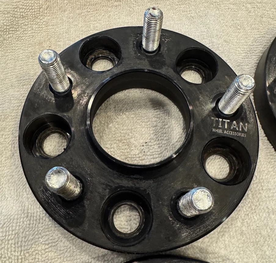 Acura Integra Titan Accessories - 20mm bolt-on wheel spacers - set of 4 Spacers_04
