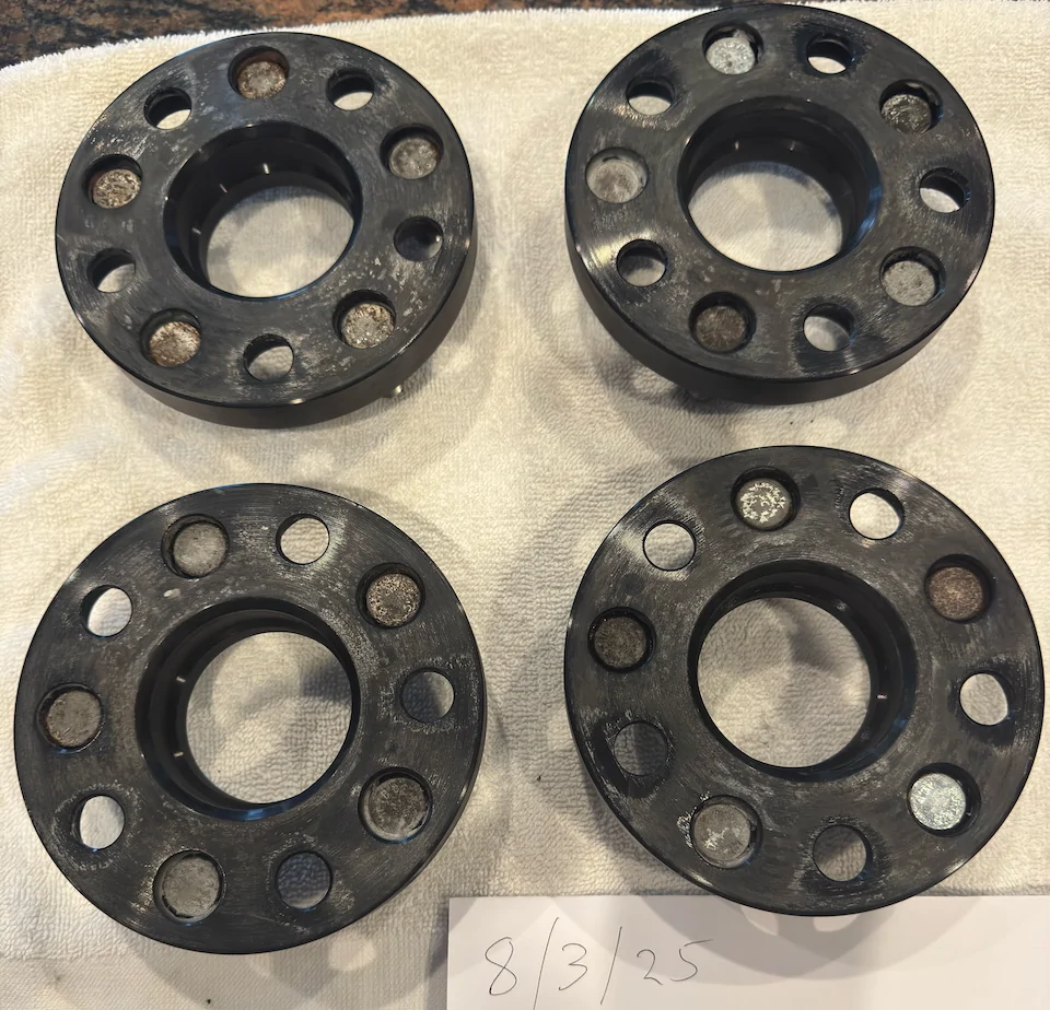 Acura Integra Titan Accessories - 20mm bolt-on wheel spacers - set of 4 spacers_07