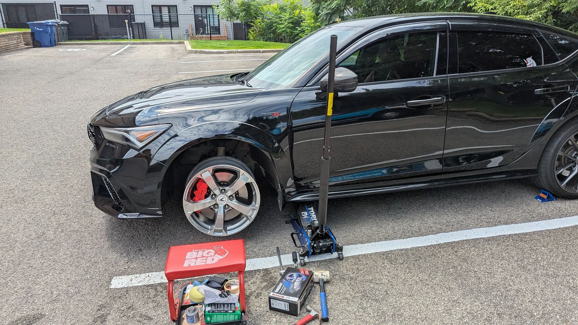 Acura Integra '09 TL Wheels fit! Winter Setup PXL_20250727_173729105