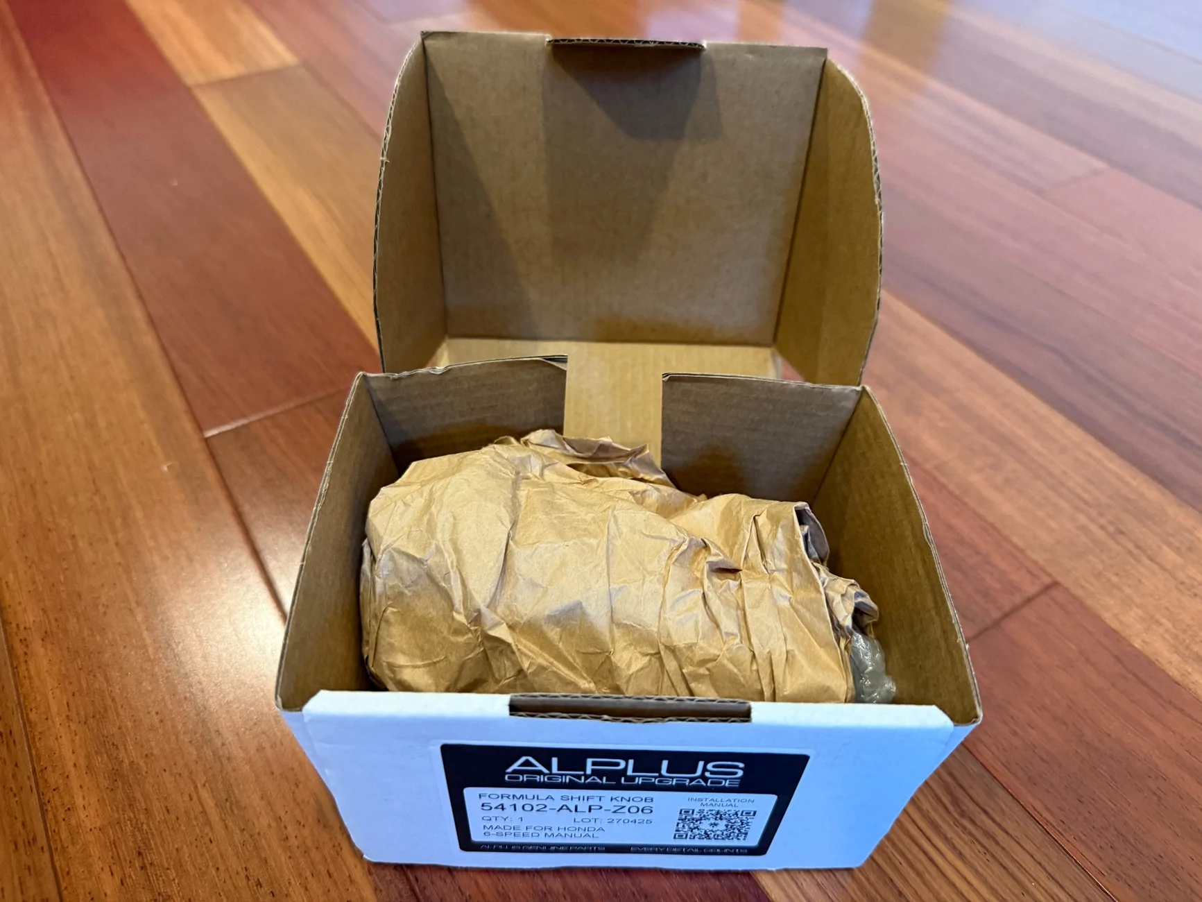 Acura Integra FS: Alplus Formula Shift Knob Titanium IMG_5879