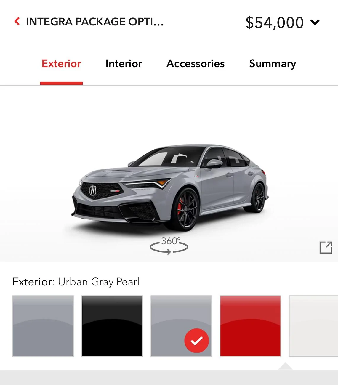 Acura Integra 2025 Urban gray pearl ITS 1755698111607-6u