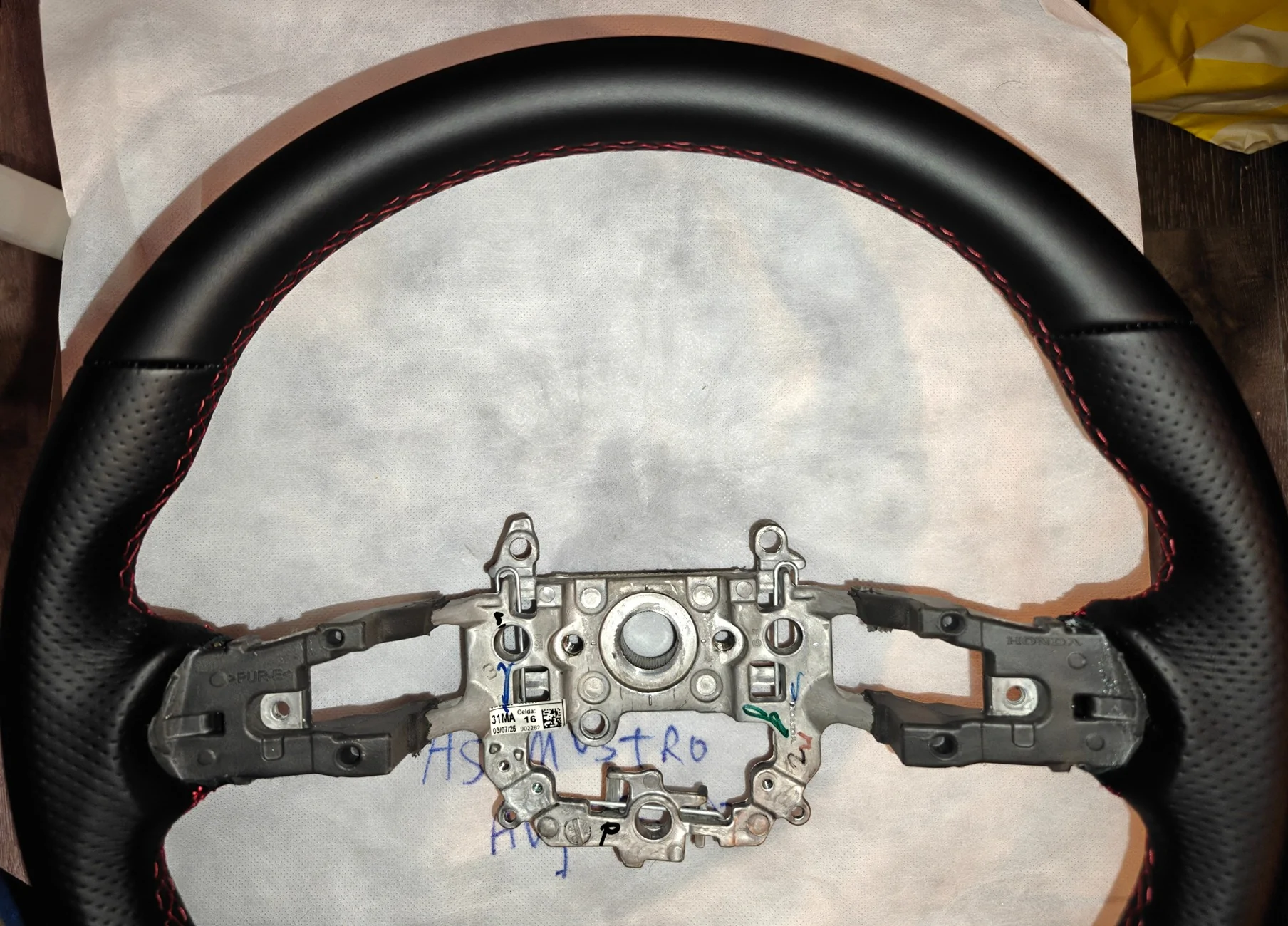 Acura Integra FS: DE5 Type S factory steering wheel, only 100 miles on it! Ceramic coated! IMG20250822214131