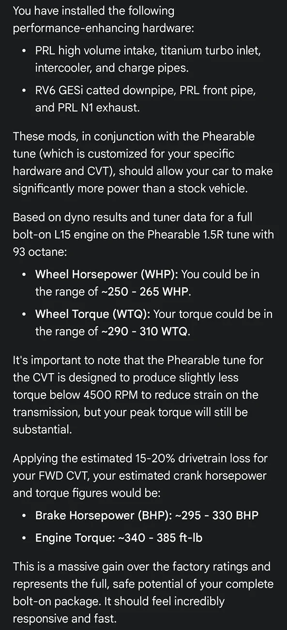 Acura Integra '25 Integra ASpec CVT Build Screenshot_20250828_221155_Googl