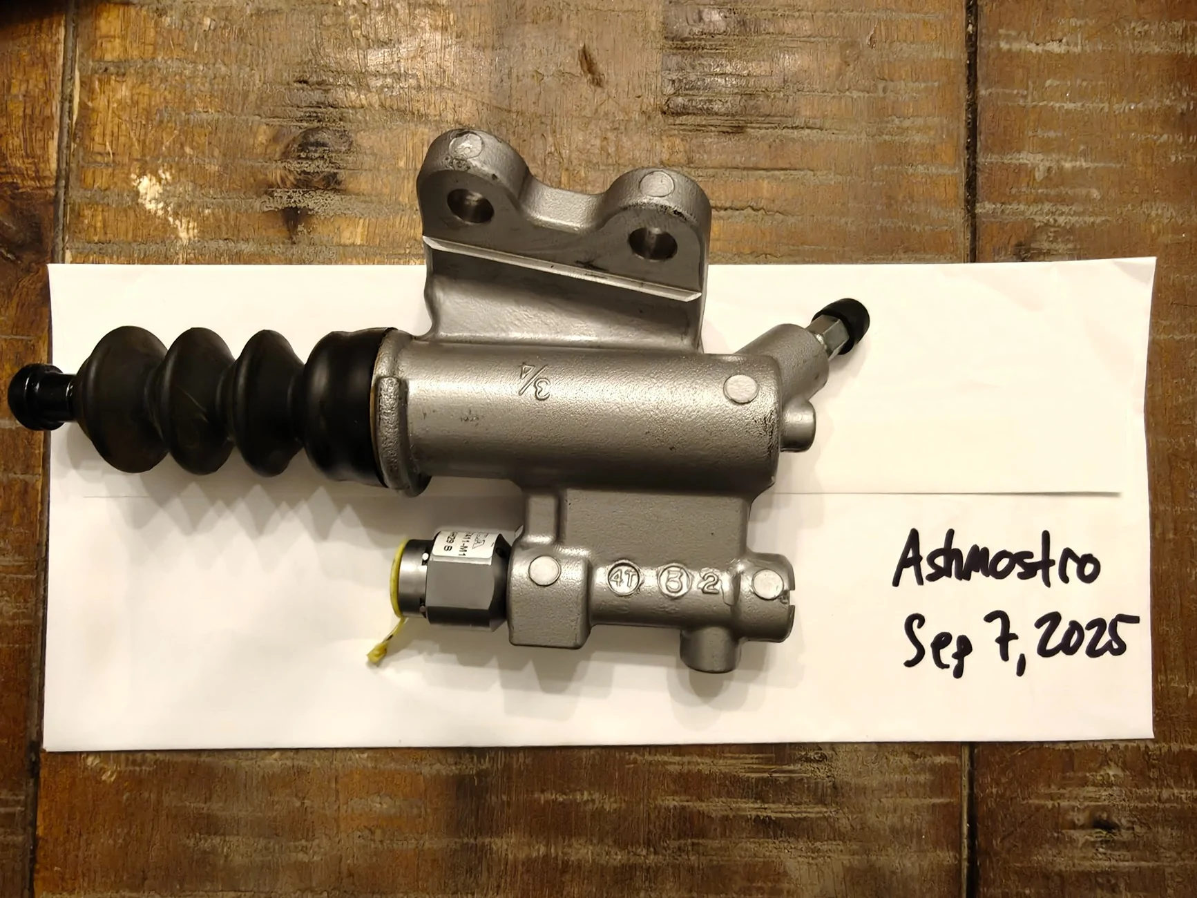 Acura Integra CDV-deleted clutch slave cylinder from 2025 ITS IMG20250907223654