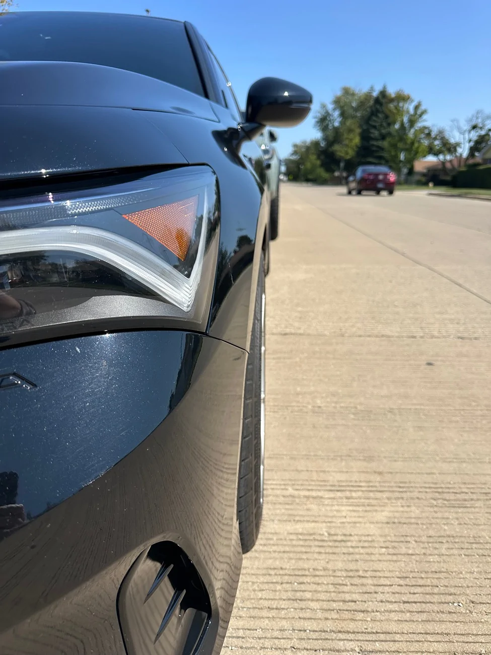 Acura Integra 2023 Integra Eibach Lowering Springs + rear camber kit installed IMG_0234