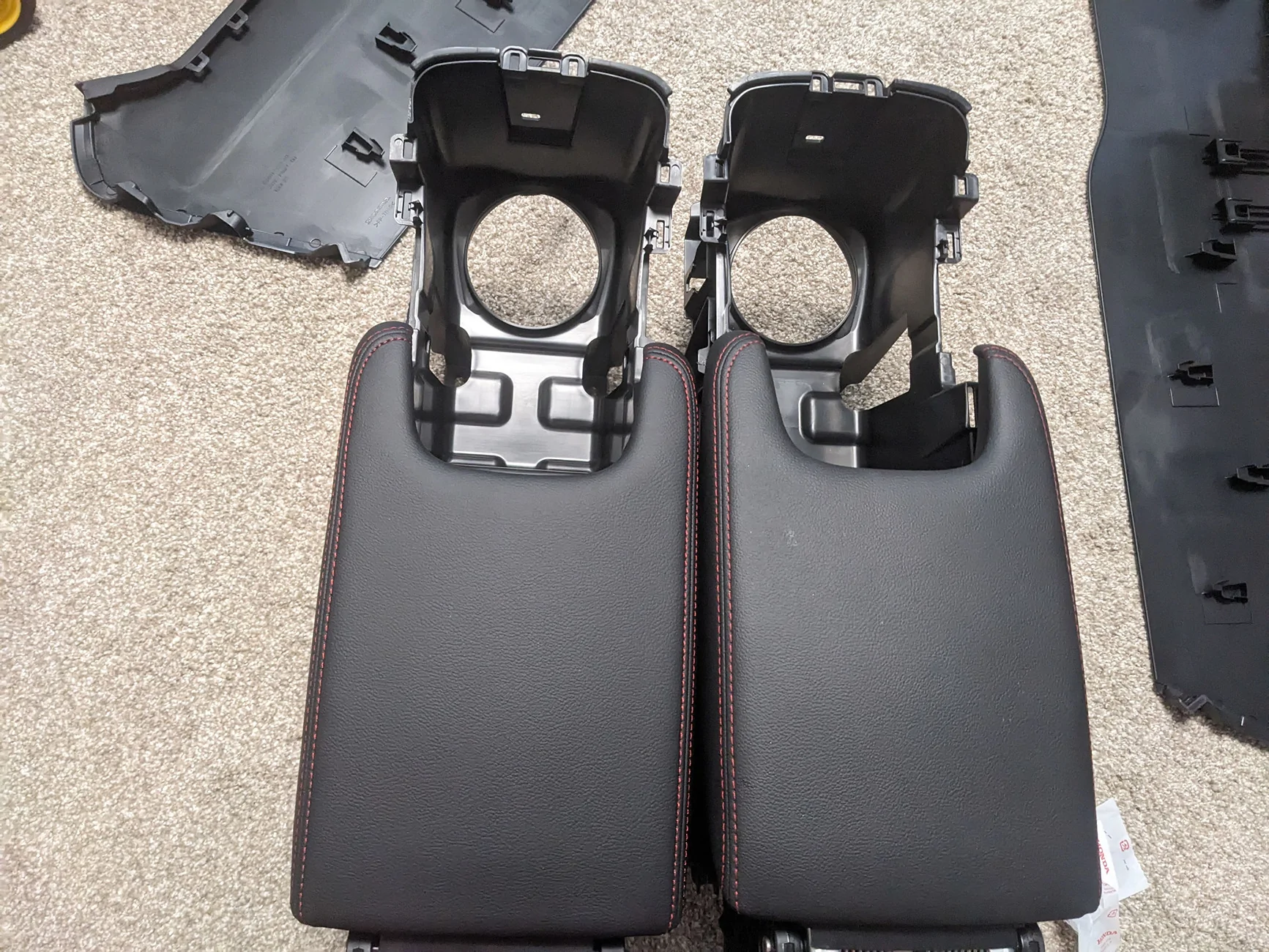 Acura Integra Rear AC vents part kit from 2022 Civic PXL_20250724_215718251