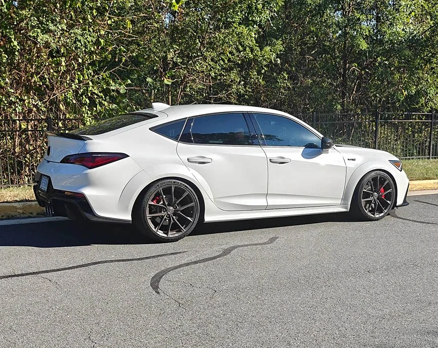 Acura Integra H&R springs and Bonoss 15mm spacers installed on ITS 241085-1818947c1cf0eef37f9cbd84d2acba68