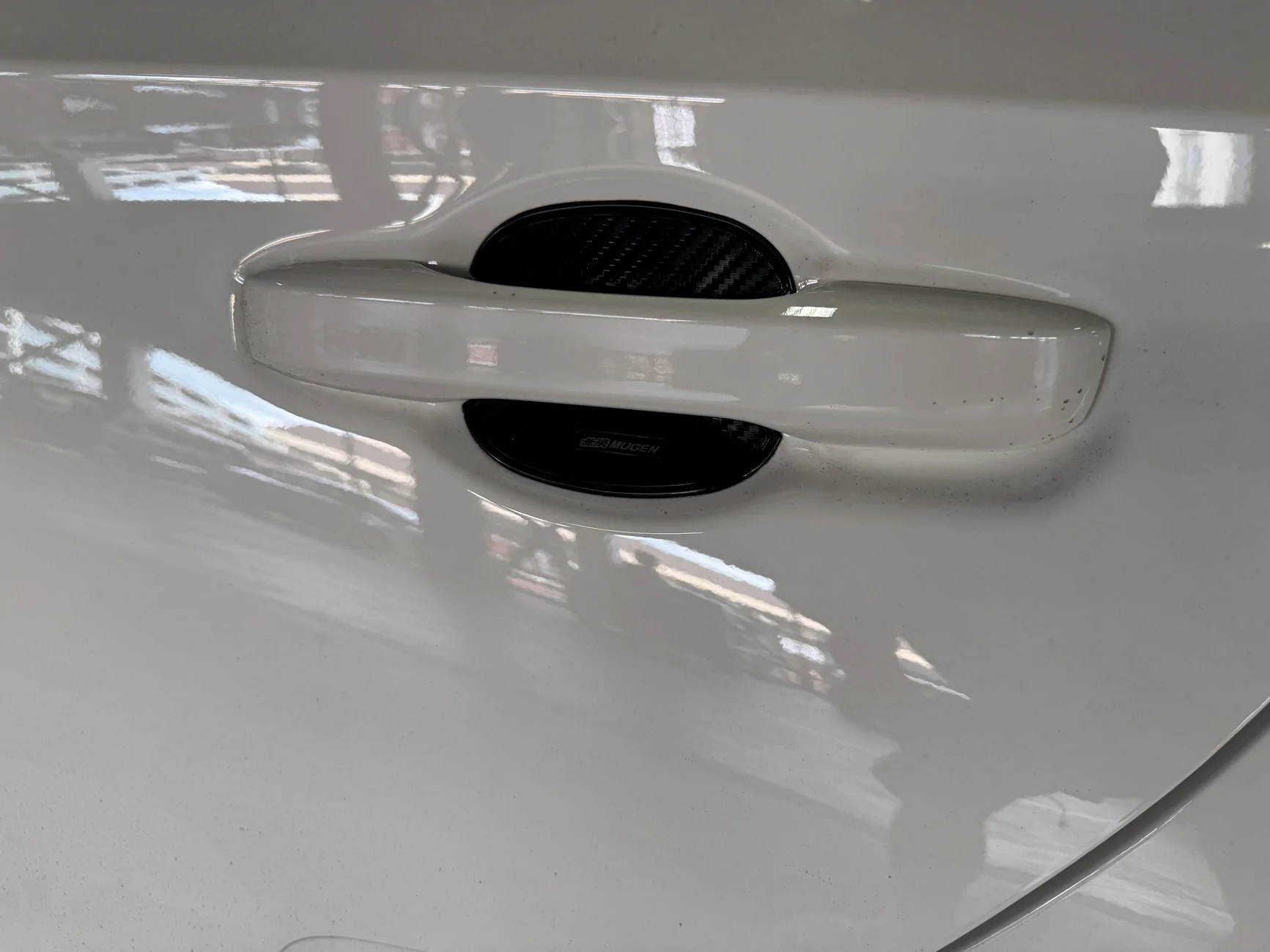 Acura Integra FS: Mugen Door Handle Protectors Medium - 08P48-XG8-K0S0-M IMG_1952