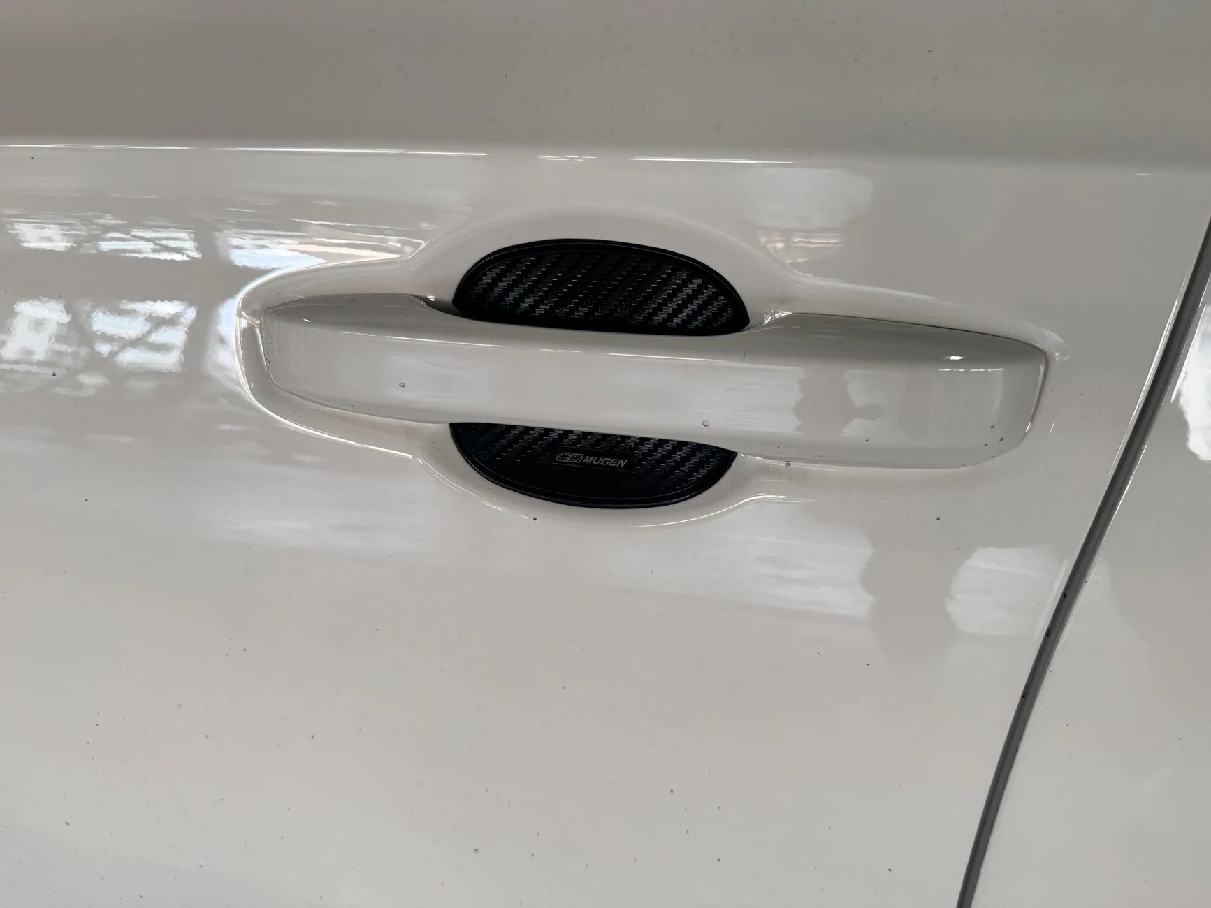 Acura Integra FS: Mugen Door Handle Protectors Medium - 08P48-XG8-K0S0-M IMG_1953