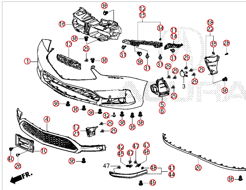Acura Integra 2026 Aspec OEM Bumper and Side Skirt Spoilers 1758570052277-xm