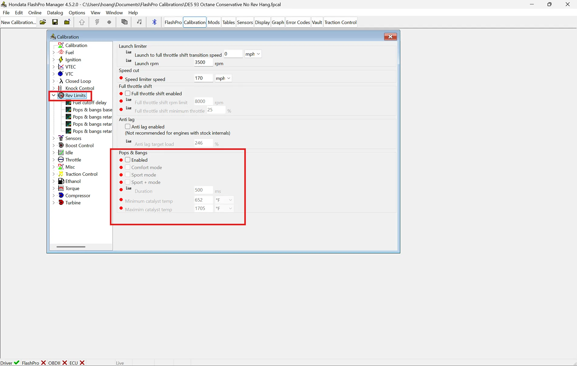 Acura Integra Just got Phearable stage 2 tuned - rev hang is still there...  :-( 1758571246907-e7