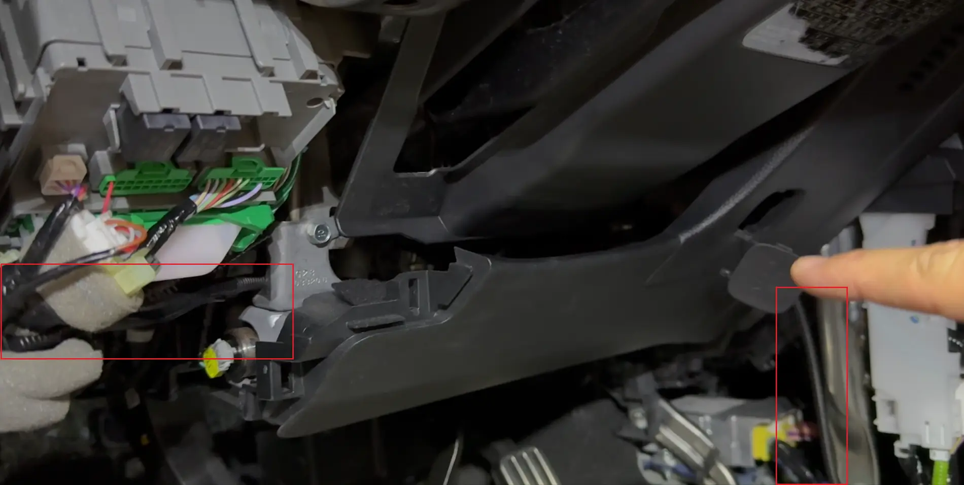 Acura Integra Rear AC vents part kit from 2022 Civic 1