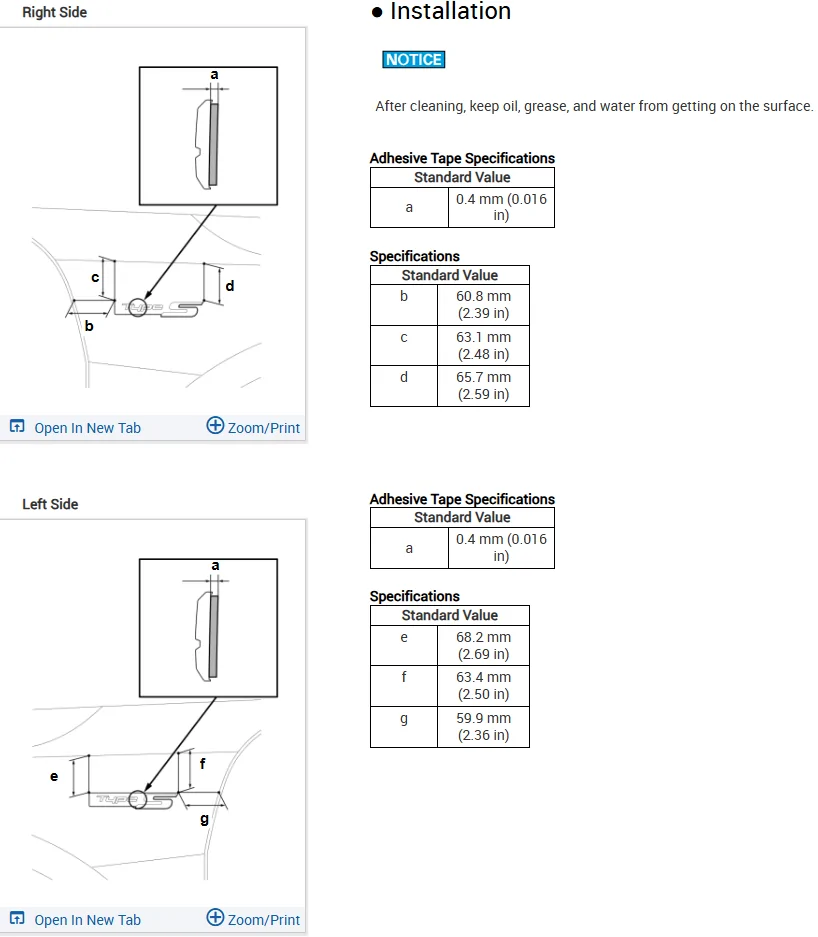Acura Integra Fender Emblem Alignment Screenshot 2025-10-01 092728