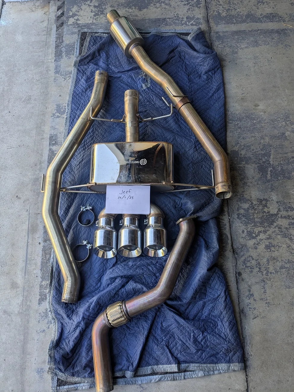 Acura Integra FOR SALE: AWE Touring Exhaust PXL_20251001_171027974