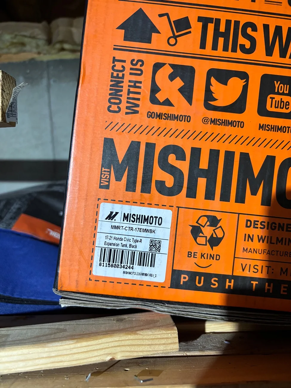 Acura Integra installed Mishimoto expansion tank today IMG_5956