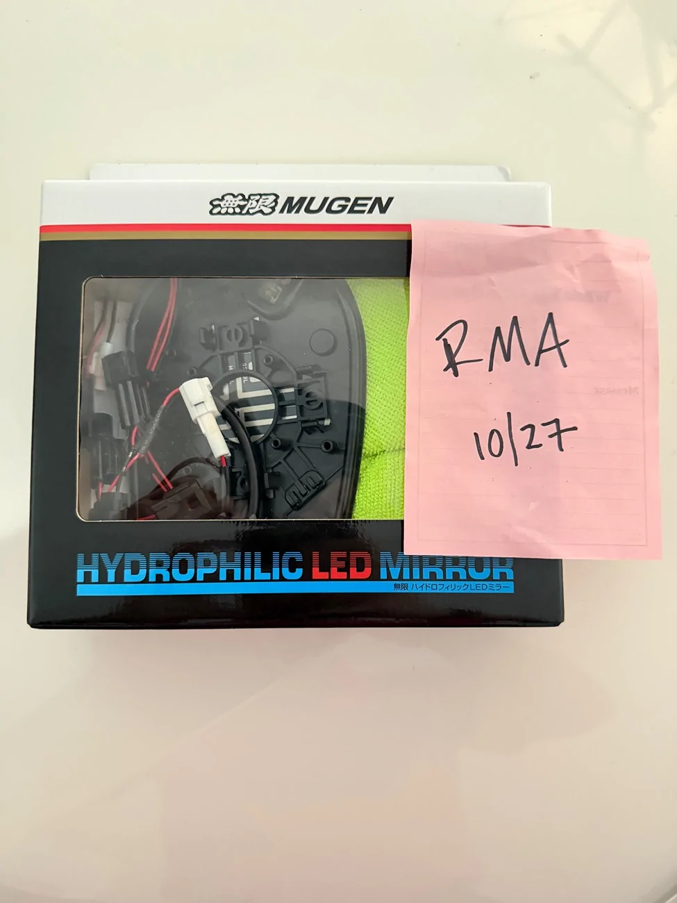 Acura Integra For Sale: Mugen Hydrophilic LED Mirror Set IMG_0522