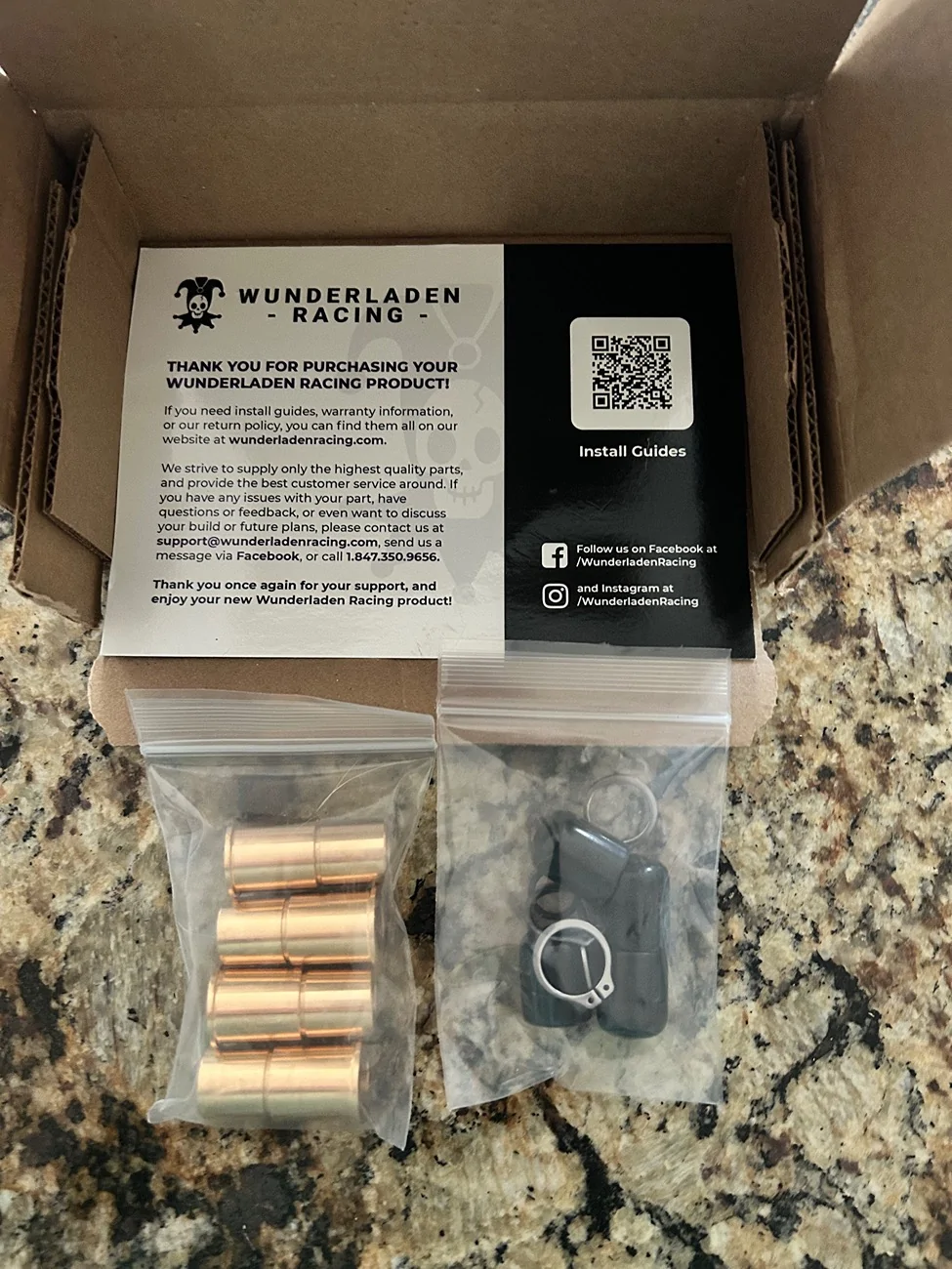 Acura Integra Wonderland Racing 10/11 Gen rear caliper bushing **BRAND NEW** IMG_6852