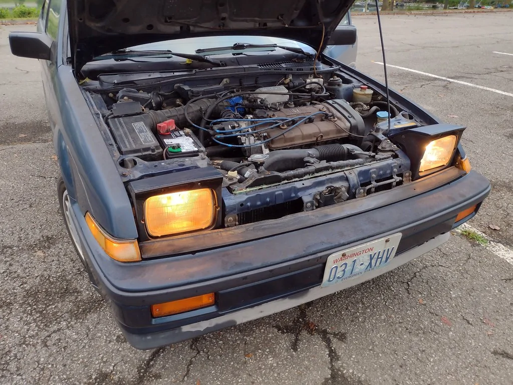 Acura Integra 87 RS 3dr hatchback for sale - $2500 87Teg-lightson