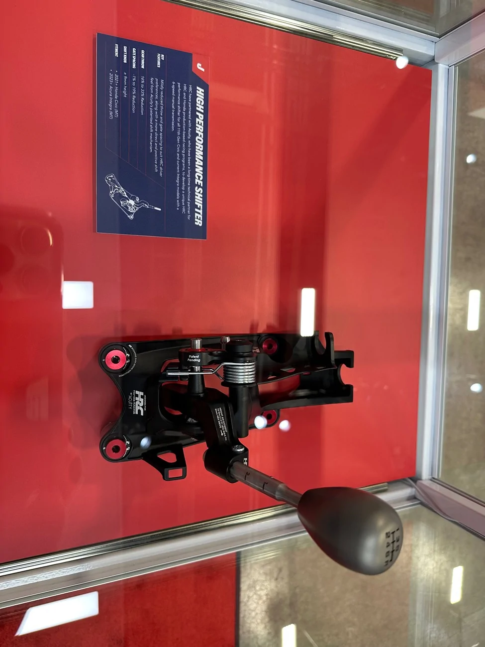 Acura Integra HRC Acuity shifter IMG_8882