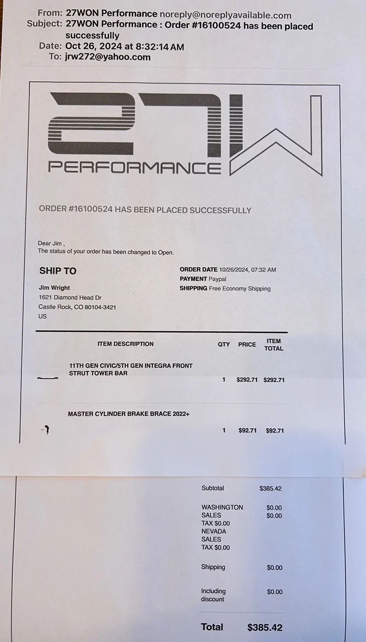 Acura Integra **** Many parts. All must go **** 11th GEN Civic or 5th GEN Acura (non R,S type). IMG_6888