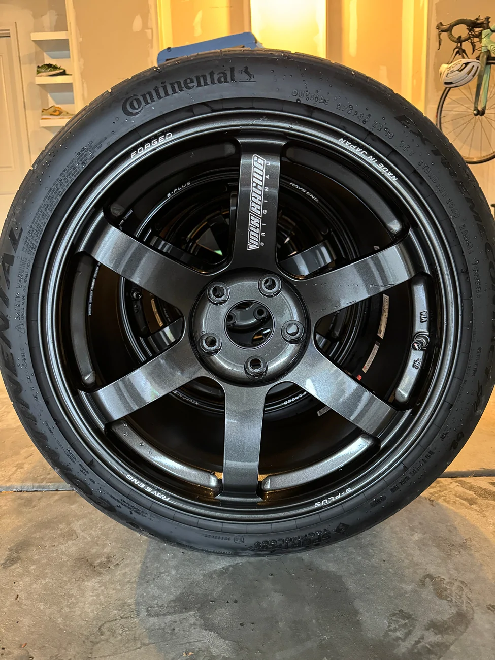 Acura Integra Volk Racing 18x10 et40 Diamond Dark Gunmetal (God Spec) w/ Conti ECS02 IMG_1106