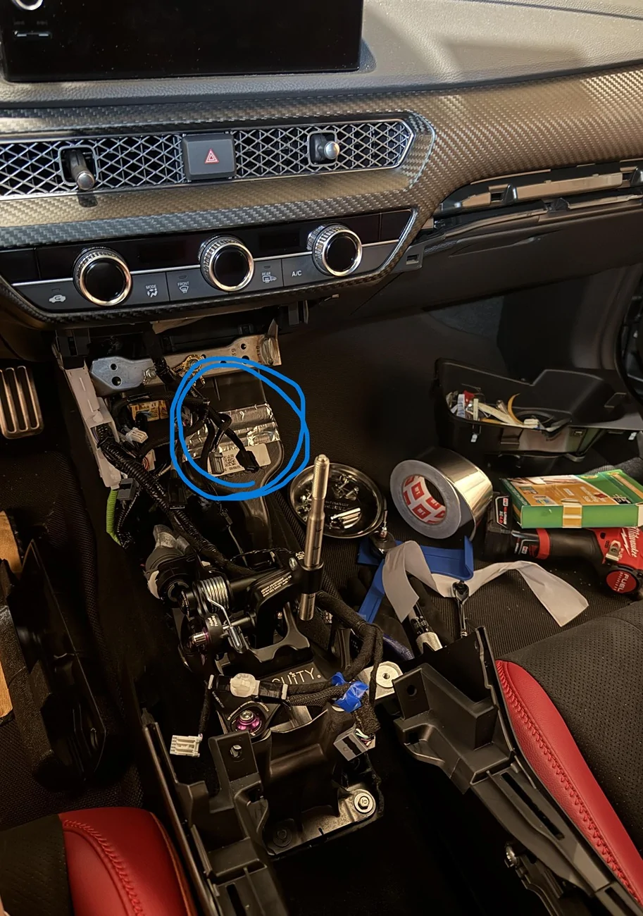 Acura Integra Fixed annoying rattle at 4-4.5k rpm while I was installing the Acuity shifter. sh7mrfazc82g1