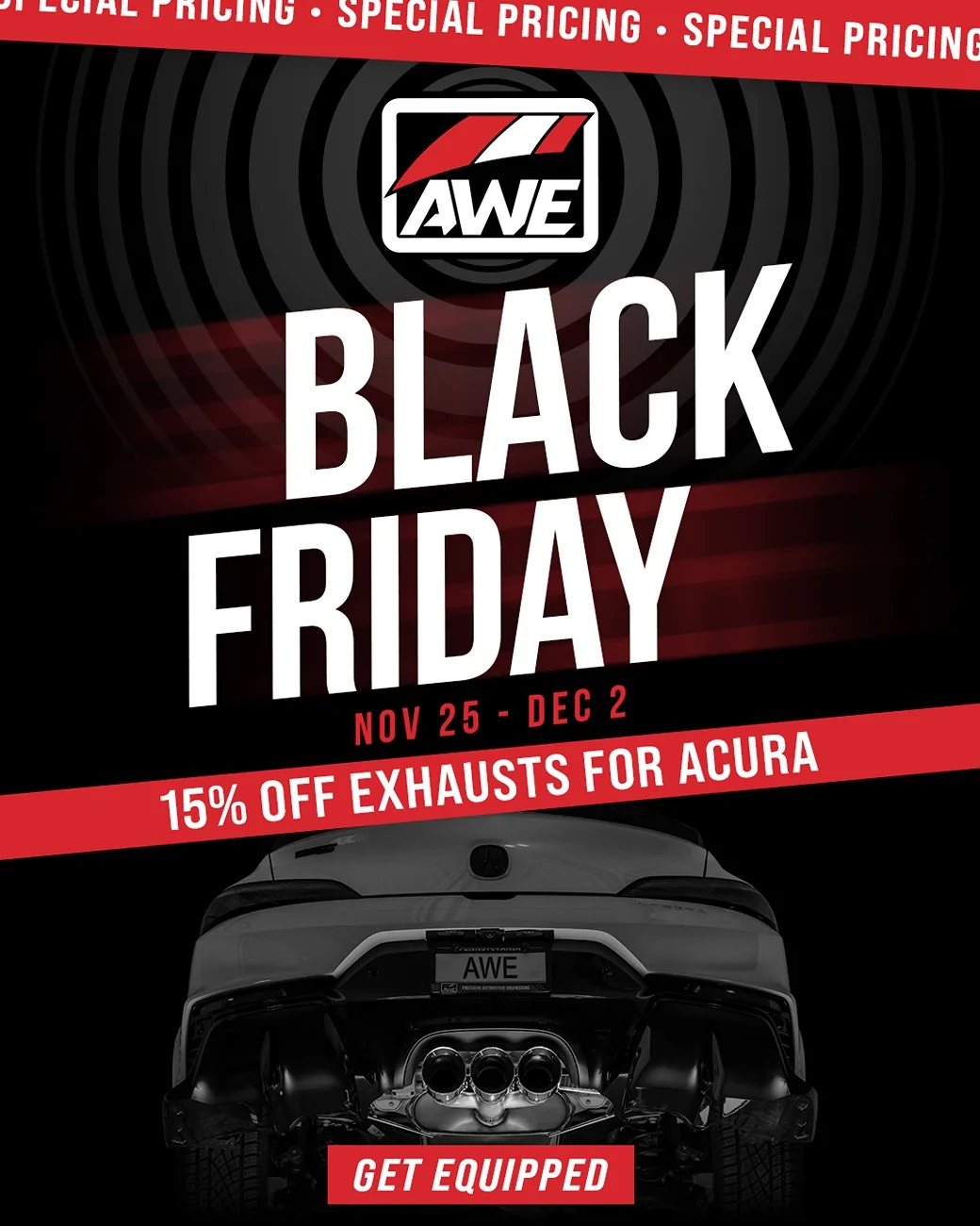 Acura Integra AWE Black Friday Special Pricing is Live! [2025] A-CTA_Acura
