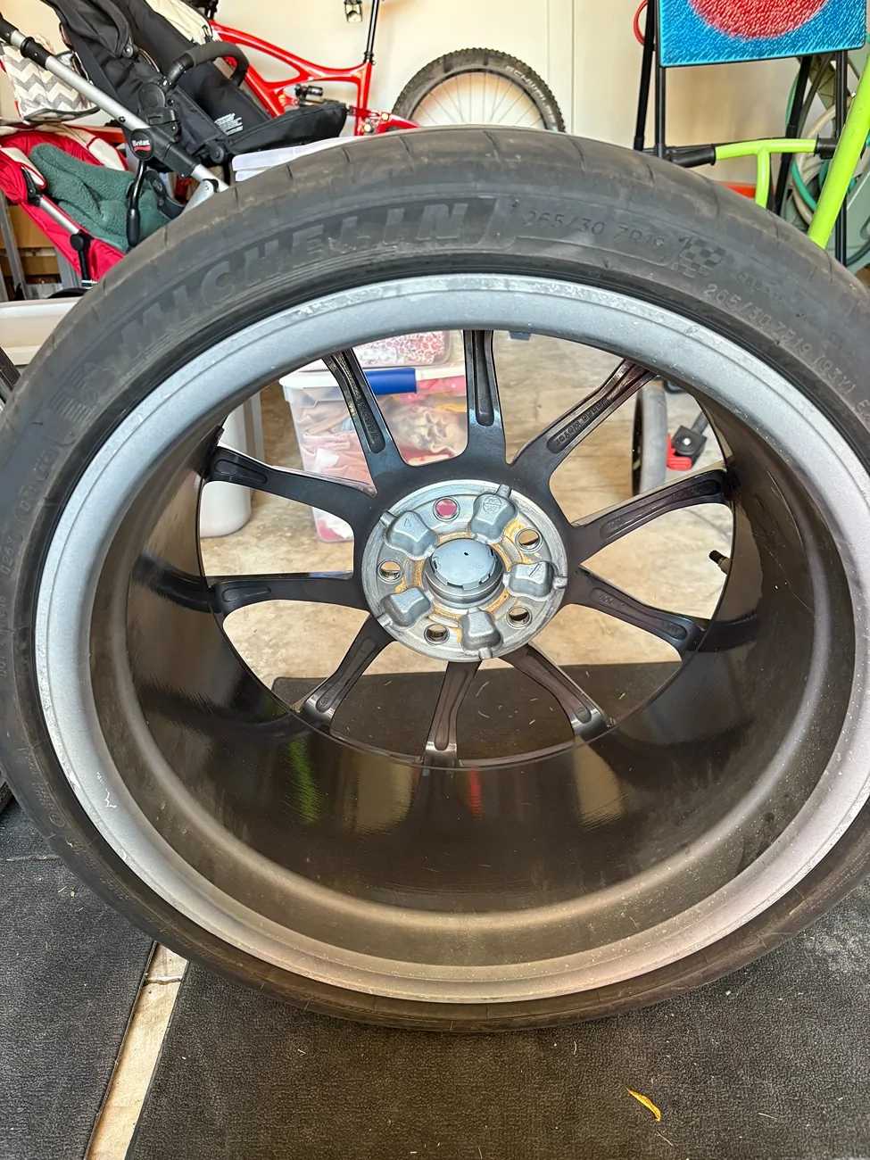 Acura Integra $1800: Set of 4 Type S Stock Wheels With Michelins; Perfect Condition, no curb rash (More Images) IMG_1821