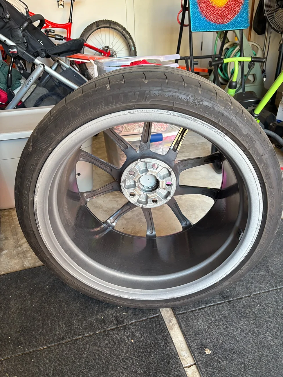 Acura Integra $1800: Set of 4 Type S Stock Wheels With Michelins; Perfect Condition, no curb rash (More Images) IMG_1825