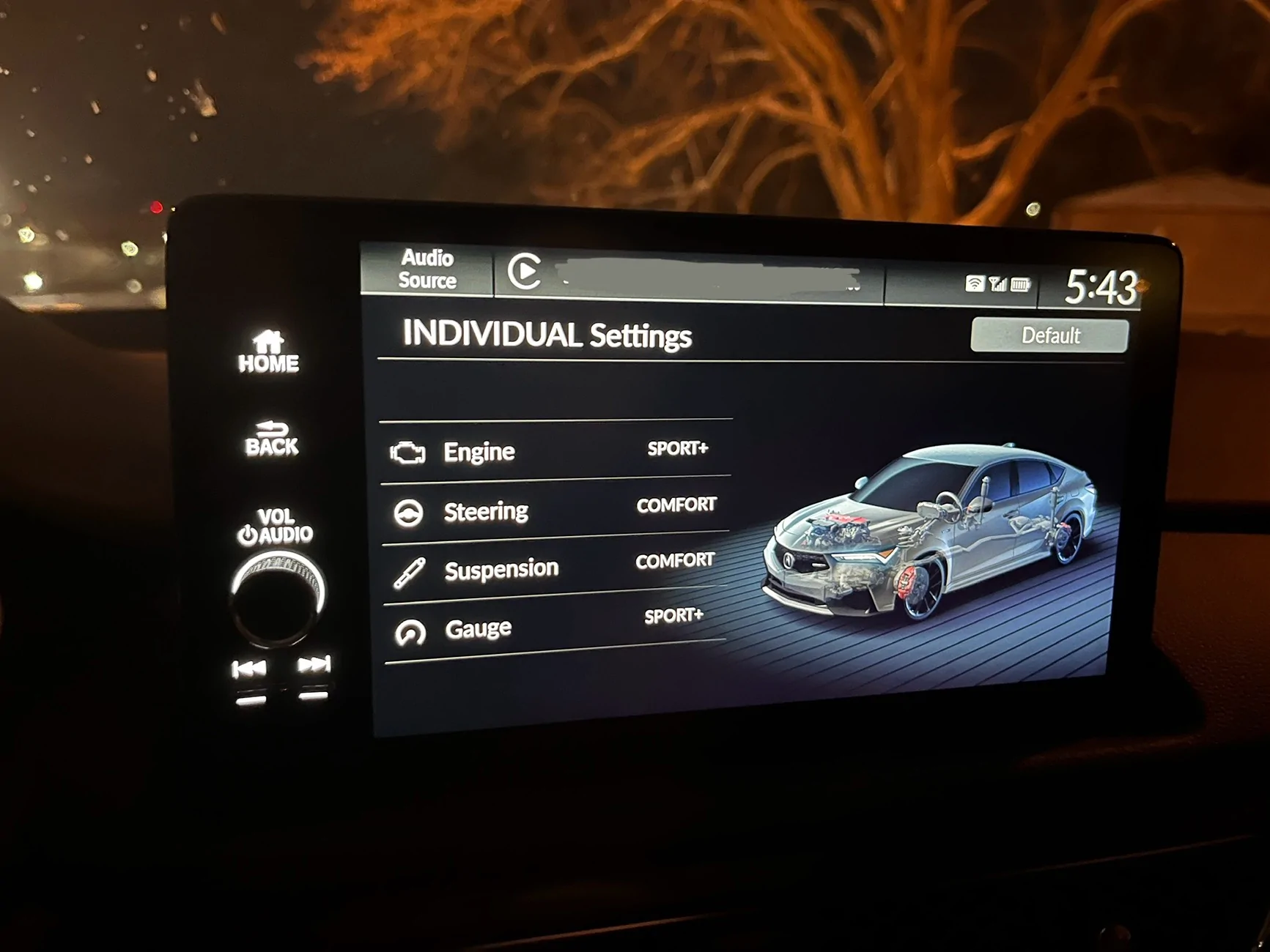 Acura Integra First winter drive in my 25 Type S IMG_4978