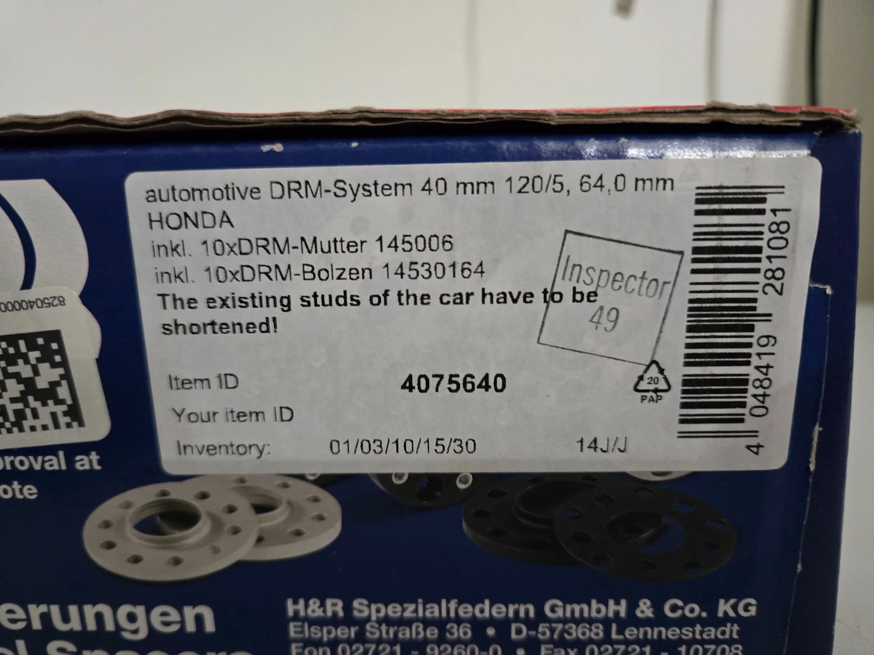 Acura Integra part out ssr gtx01 wheels/h&r spacers/prl intake/prl turbo inlet pipe/bull lock lug nuts 20250626_101943