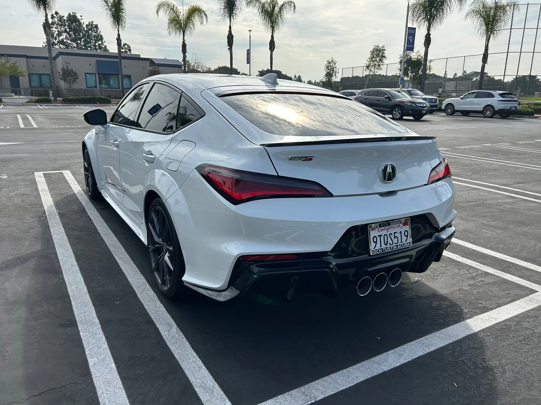 Acura Integra 2025 ITS white with red interior for sale IMG_2609