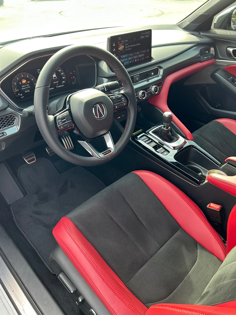 Acura Integra 2025 ITS white with red interior for sale IMG_2599